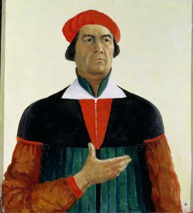 Autoportrait en artiste - Kazimir Severinovich Malevich