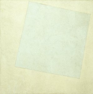 Composition suprématiste. Blanc sur blanc, 1918