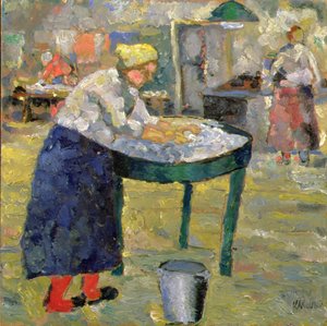 La blanchisseuse - Kazimir Severinovich Malevich