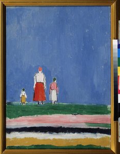Trois personnages - Kazimir Severinovich Malevich