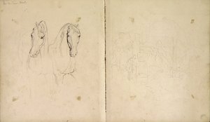 Carnet de croquis pour le 
