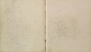 Carnet de croquis pour le 