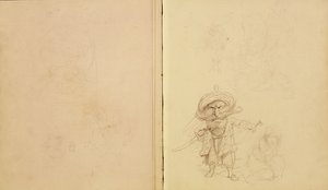 Carnet de croquis pour le 