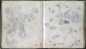 Carnet de croquis pour le 