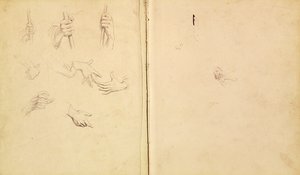Carnet de croquis pour le 