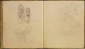 Carnet de croquis pour le 