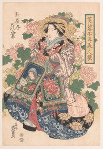 Trois courtisanes en parade - Keisai Eisen