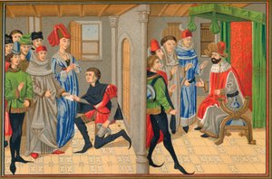 Scène du conte de Renaud De Montauban - Kellerhoven