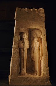 Un sanctuaire autonome, un naos, de Ptah et Sekhmet, Nouvel Empire, 2002 - Kenneth Garrett