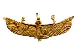 Boston Museum of Fine Art, artefact nubien de Gebel Barkal, Soudan, or, Isis, 2007 - Kenneth Garrett