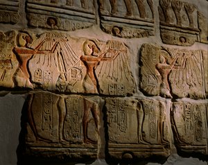 Égypte; Amarna; Pharaons du Soleil; mm6714; Archéologie; Akhenaton; Néfertiti; Louxor - Kenneth Garrett