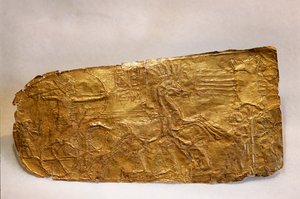 Panneau en or de la tombe de Toutankhamon, Nouvel Empire, 2002 - Kenneth Garrett