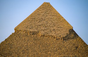 Pyramide de Khéphren, Ancien Empire égyptien ; Plateau de Gizeh ; Gizeh ; Égypte - Kenneth Garrett