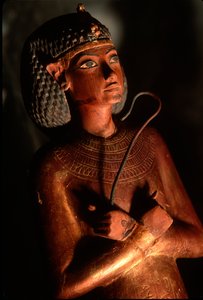Musée de Louxor; Égypte, Roi Toutânkhamon, Oushabti, 2001 (photo)
