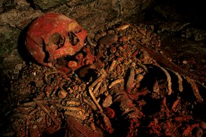 Maya; Copan; Honduras; archéologie; période classique; tombe; Robert Sharer; excavation - Kenneth Garrett