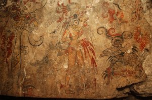 Maya; Murales Maya; San Bartolo; Guatemala; Dr. Bill Saturno