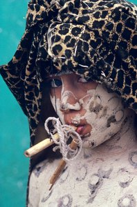 Enigme Olmèque; Danse Poncho avec "tigre"; Tenosique; Mexique