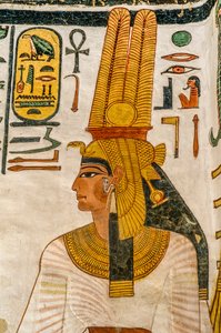 Tombe de la reine Néfertari, Égypte, Vallée des Reines, Nouvel Empire, épouse de Ramsès II