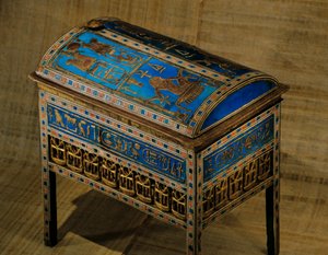 Coffre en bois; tombe de Yuya; Thuya; KV 46 - Kenneth Garrett