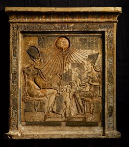 Égypte; Amarna; Pharaons du Soleil; Musée Égyptien; Archéologie, Akhenaton, 2009 (photo)