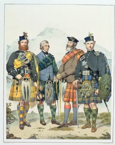 John MacLachlan, Hugh Grahame, James MacFarlane et Angus Colquhoun, quatre des 