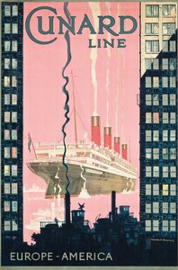 Affiche publicitaire pour les voyages de l