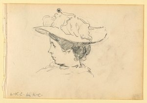 Portrait de Louise King Cox - Kenyon Cox