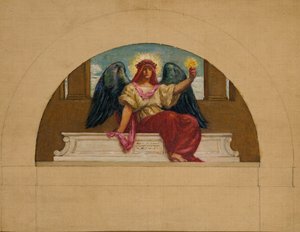 Esquisse pour la Fresque au Collège d