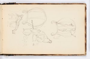 Page de carnet de croquis - Kenyon Cox
