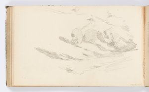 Page de carnet de croquis - Kenyon Cox