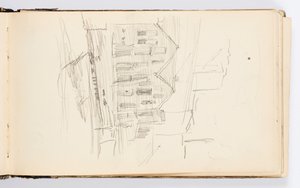 Page de carnet de croquis