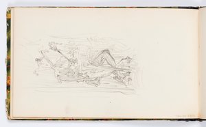 Page de carnet de croquis : Bouffon - Kenyon Cox