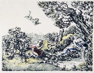 Album de Paysage : La Source, 1900 (lithographie en couleurs) - Ker Xavier Roussel