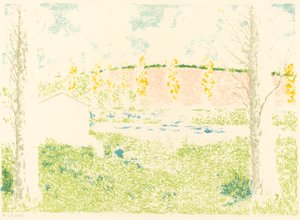 Paysage avec maison - Ker Xavier Roussel