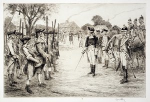 George Washington et ses troupes