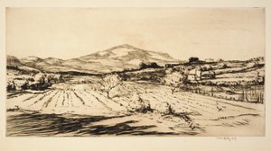 Paysage de St. Cyr - Kerr Eby