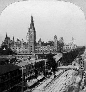 Parlement, Ottawa, Ontario, Canada - Keystone View Company