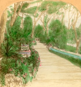 Promenade, Alameda Garden, Rocher de Gibraltar, 1896