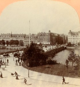 Pont de la Reine Louise, Copenhague, Danemark, 1901