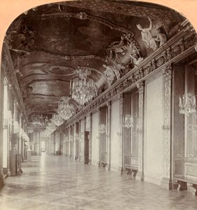 La grande salle de banquet, Palais Royal, Stockholm, Suède - Keystone View Company