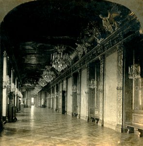La Grande Salle de Banquet, Palais Royal, Stockholm, Suède, 1904 - Keystone View Company
