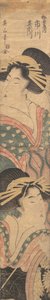 Deux geishas, début-milieu du 19e siècle - Kikugawa Eizan