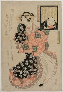 Yeux pour regarder une courtisane - Kikukawa Eizan