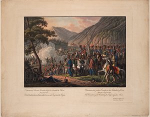Comte général Alexandre Ostermann-Tolstoï à la bataille de Kulm le 29 août 1813, 1813