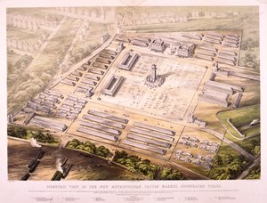 Marché aux bestiaux métropolitain, Londres - King