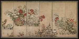 Fleurs et herbes - Kitagawa Sosetsu