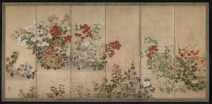 Fleurs des quatre saisons - Kitagawa Sosetsu