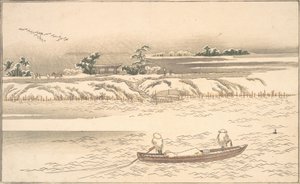 Livre de Ehon Ginsekai Le Monde en Argent, fin 18e-début 19e siècle - Kitagawa Utamaro