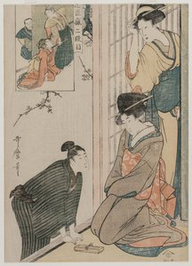 Chushingura : Acte II du Magasin de la Loyauté, fin des années 1790