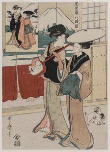 Chushingura : Acte VIII du Magasin de la loyauté - Kitagawa Utamaro